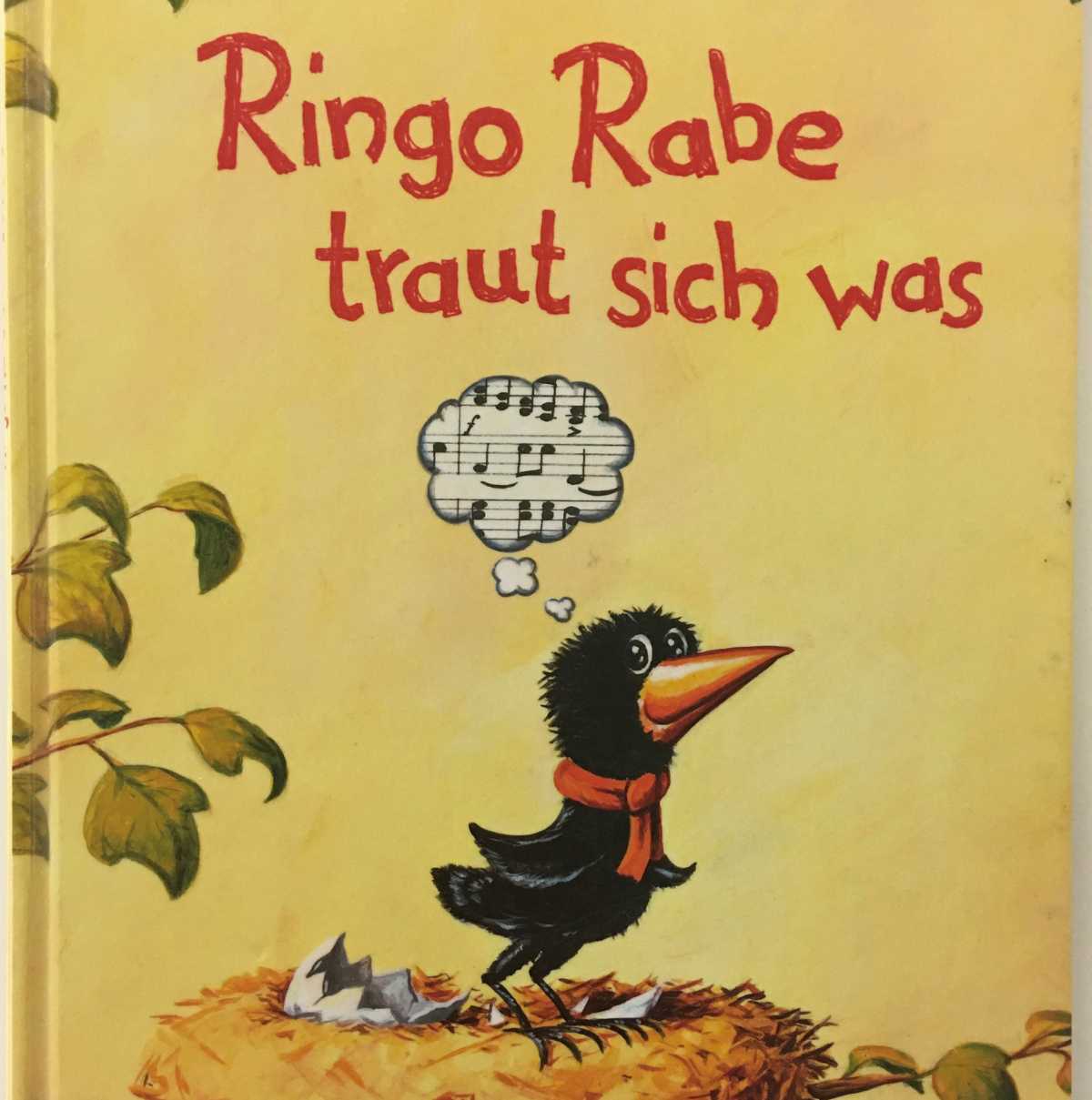 Titelbild Kinderbuch Ringo Rabe traut sich was