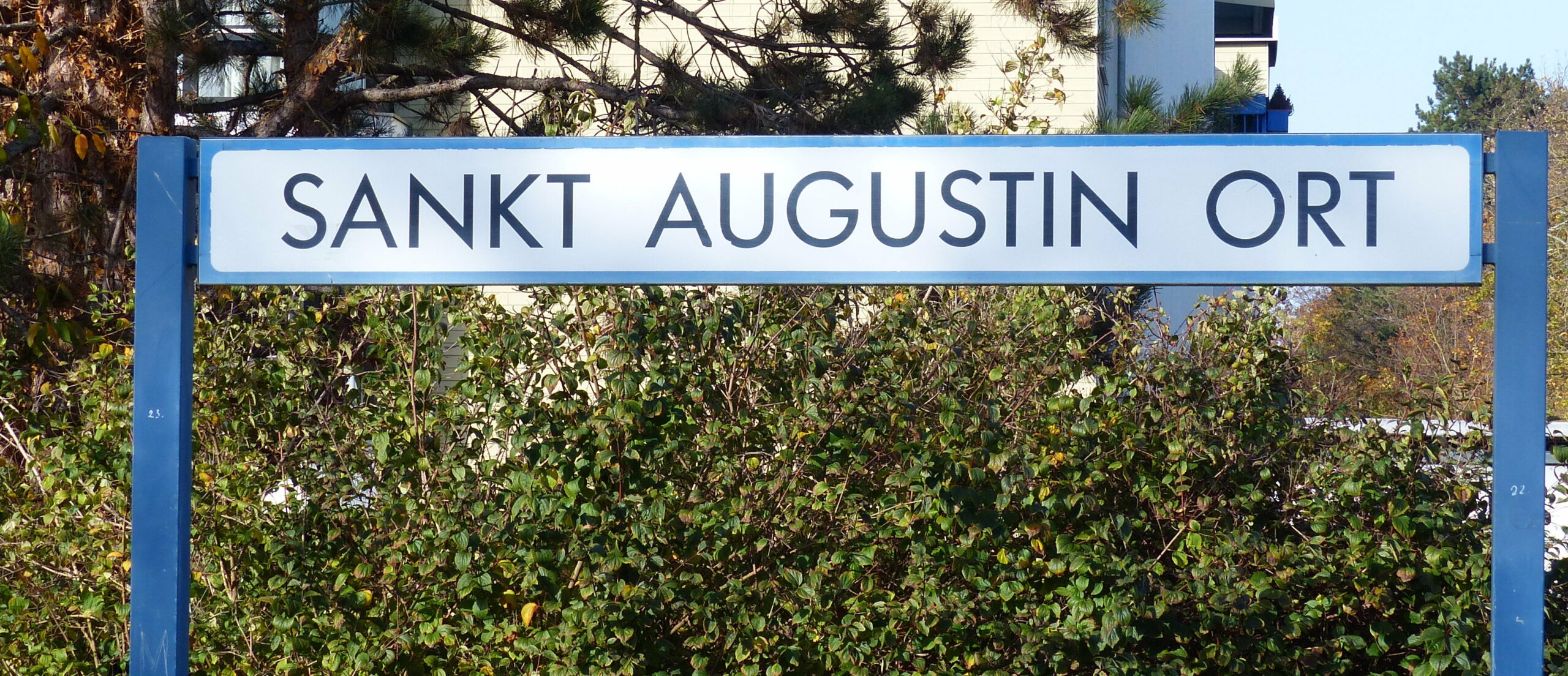 Sankt Augustin Ort Haltestelle