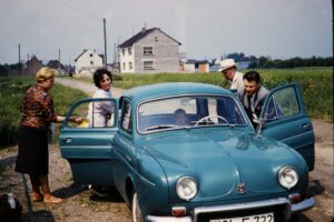 Familienbesuch in Menden-Süd 1961